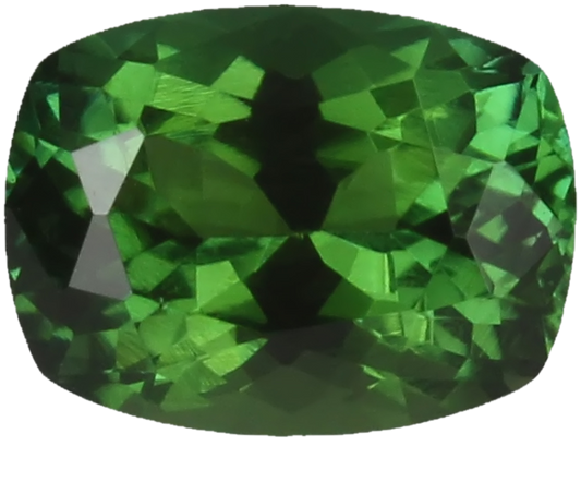 8.1x6.1mm Cushion Mint Green Tourmaline