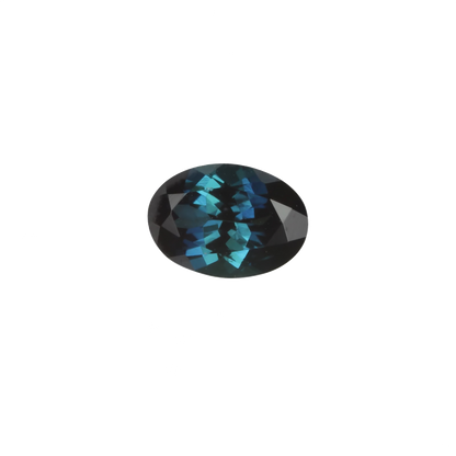 6.9x5mm Oval Medium Blue Tourmaline