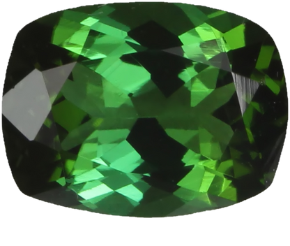8x6mm Cushion Medium Blue-Green Tourmaline