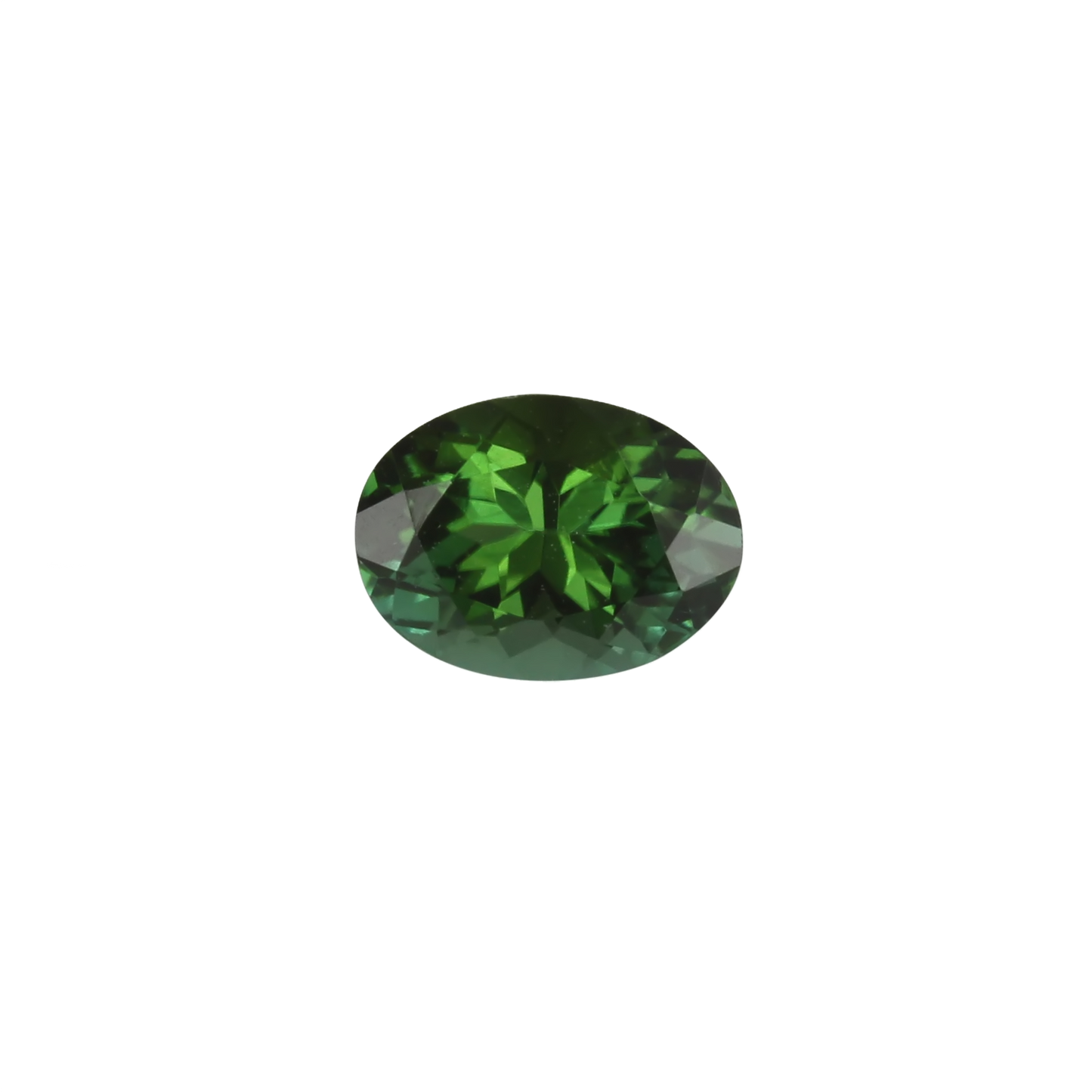 7x5.2mm Oval Medium Blue-Green Tourmaline