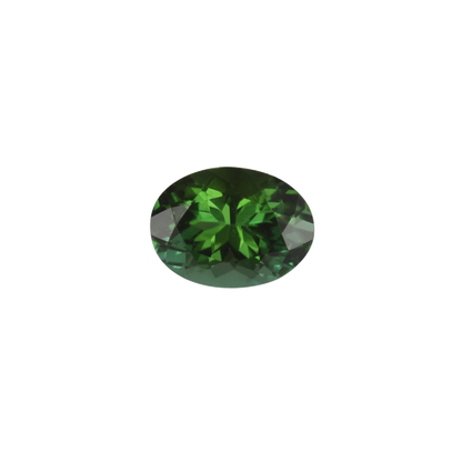 7x5.2mm Oval Medium Blue-Green Tourmaline