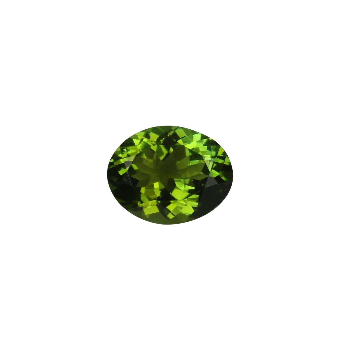 9.9x7.8mm Oval Mint Green Tourmaline