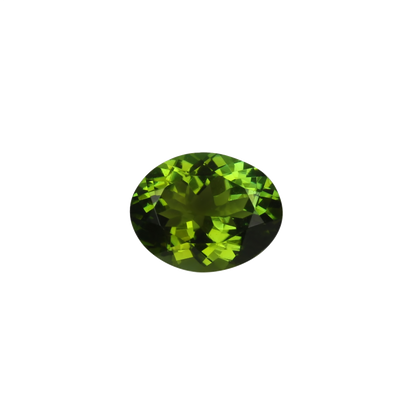 9.9x7.8mm Oval Mint Green Tourmaline