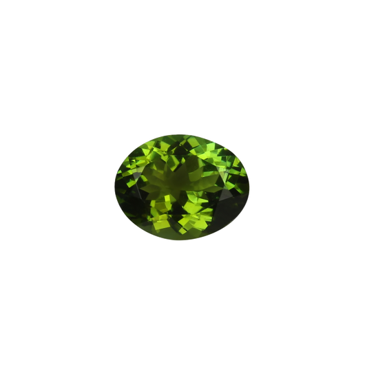 9.9x7.8mm Oval Mint Green Tourmaline