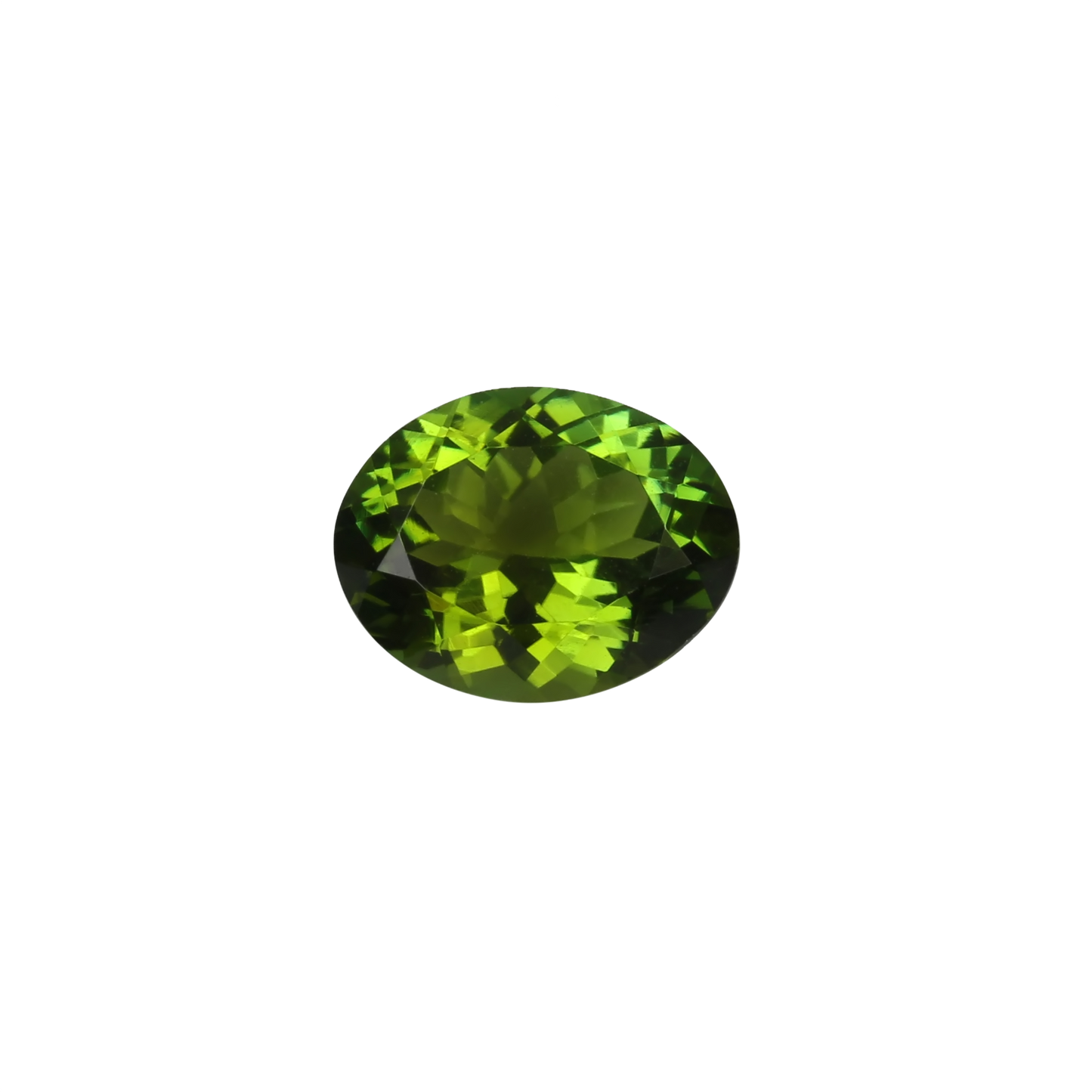 9.9x7.8mm Oval Mint Green Tourmaline