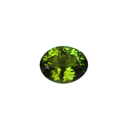 9.9x7.8mm Oval Mint Green Tourmaline