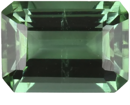 7x5mm Emerald Cut Medium Blue-Green Tourmaline