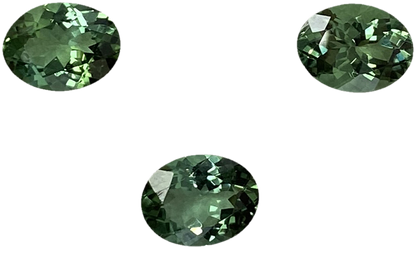 9x7mm Oval Medium Blue-Green Tourmaline