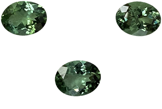 9x7mm Oval Medium Blue-Green Tourmaline