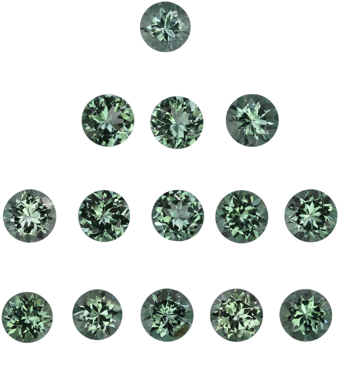 4.5mm Round Mint Green Tourmaline