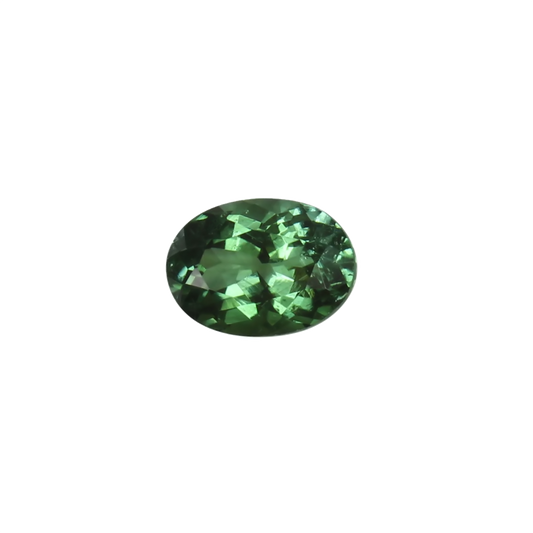 7x5.1mm Oval Medium Blue-Green Tourmaline