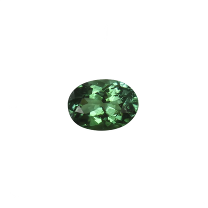 7x5.1mm Oval Medium Blue-Green Tourmaline