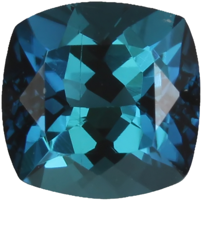 6.5mm Cushion Medium Blue Tourmaline