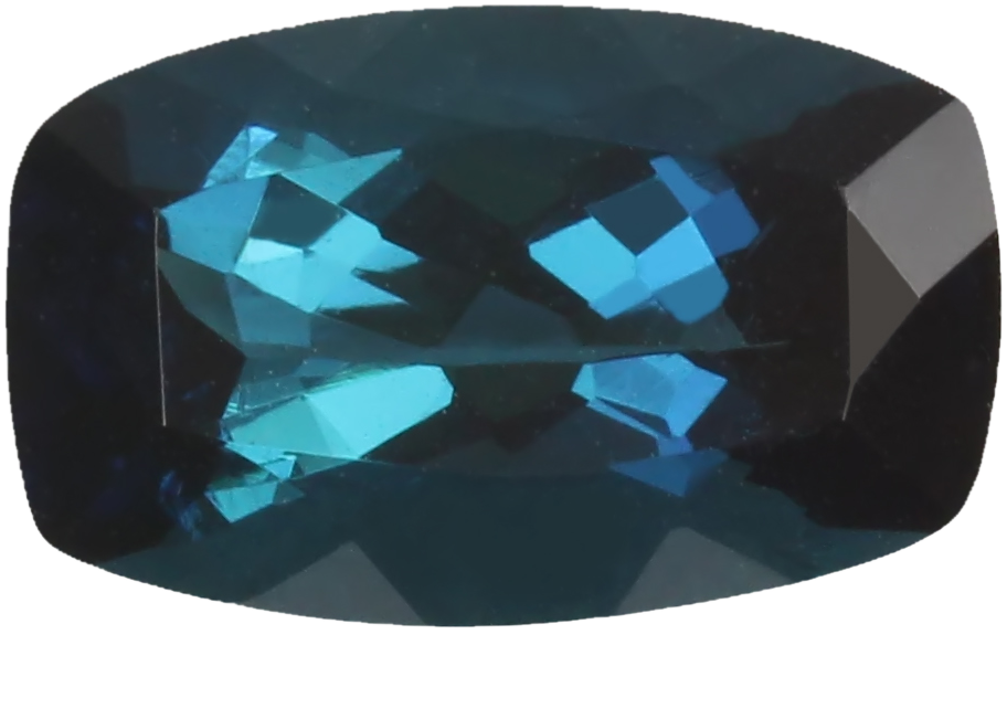 Cushion Deep Blue Tourmaline