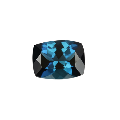 2.04ct Cushion Deep Blue Tourmaline