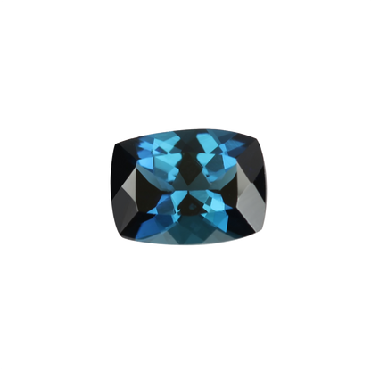 2.04ct Cushion Deep Blue Tourmaline