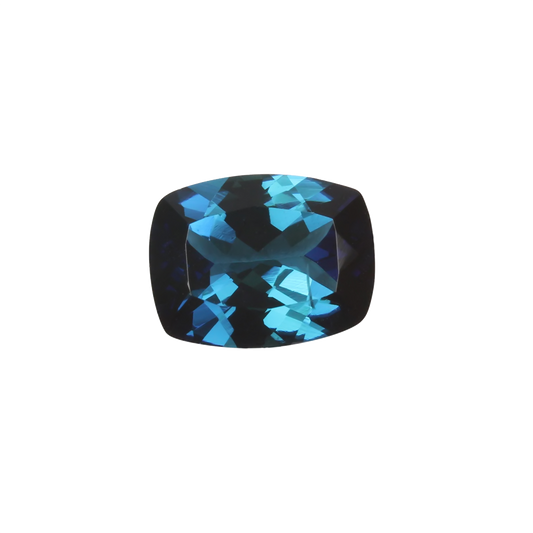2.48ct Cushion Deep Blue Tourmaline