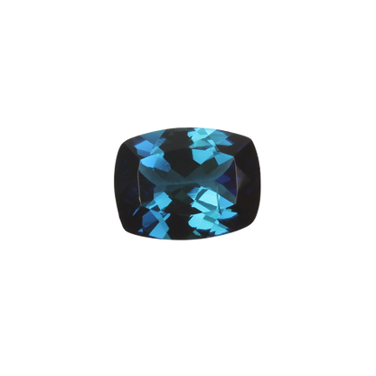 2.48ct Cushion Deep Blue Tourmaline