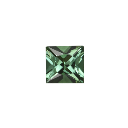 5.5mm Princess Cut Mint Green Tourmaline