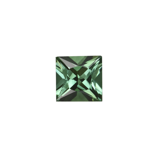 5.5mm Princess Cut Mint Green Tourmaline