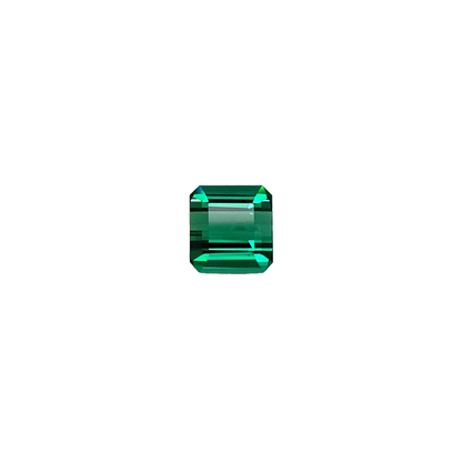 4.69ct Emerald Cut Medium Blue-Green Tourmaline