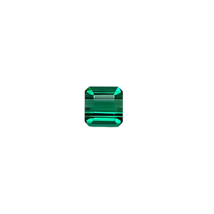 4.69ct Emerald Cut Medium Blue-Green Tourmaline