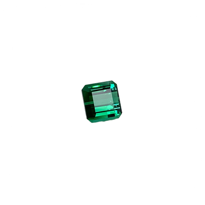 4.69ct Emerald Cut Medium Blue-Green Tourmaline