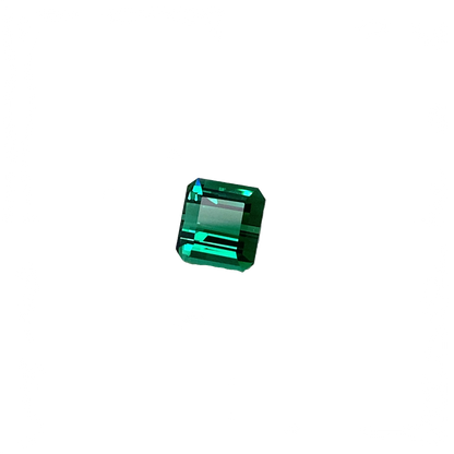 4.69ct Emerald Cut Medium Blue-Green Tourmaline