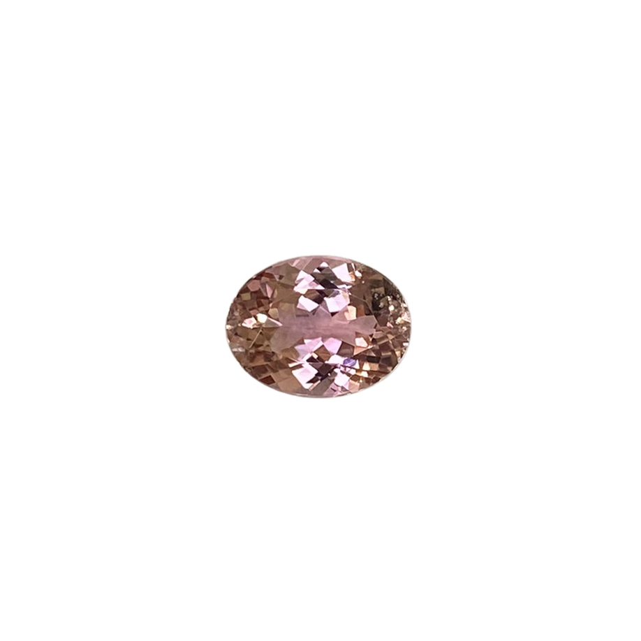 8.8x6.8mm Oval Medium Pink Tourmaline