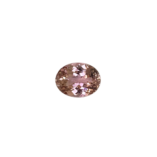 8.8x6.8mm Oval Medium Pink Tourmaline