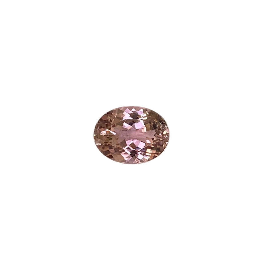 8.8x6.8mm Oval Medium Pink Tourmaline