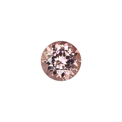 6.8mm Round Medium Pink Tourmaline