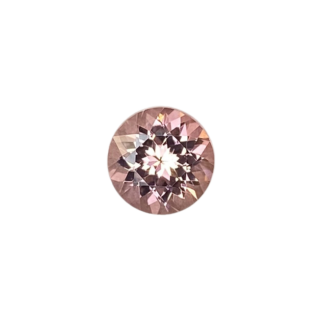 6.8mm Round Medium Pink Tourmaline