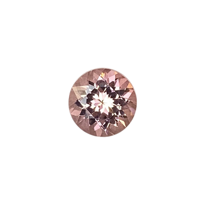 6.8mm Round Medium Pink Tourmaline
