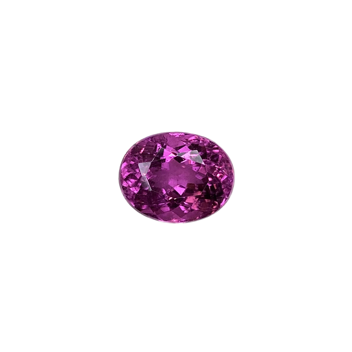 Step Cut Oval Light Pink Tourmaline