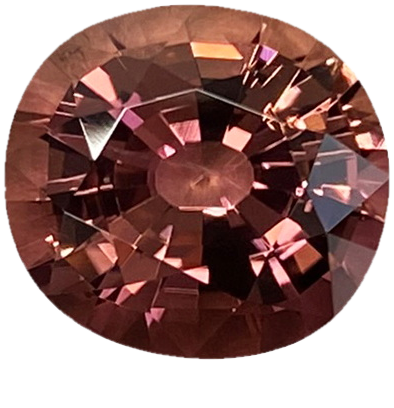 3.51ct Cushion Medium Pink Tourmaline