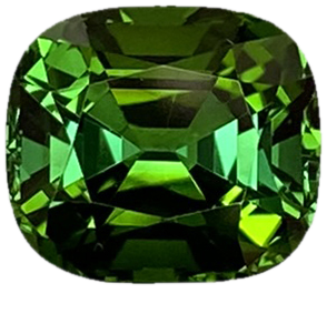 3.28ct Cushion Grey Tourmaline