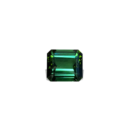 Emerald Cut Blue-Green Tourmaline