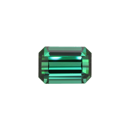 8.81ct Emerald Cut Grey Tourmaline