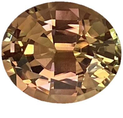 14.98ct Oval Bi-Color Tourmaline