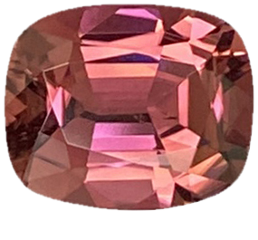 4.11ct Cushion Pink Tourmaline