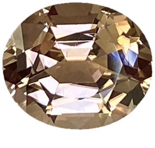 6.67ct Oval Light Pink Tourmaline