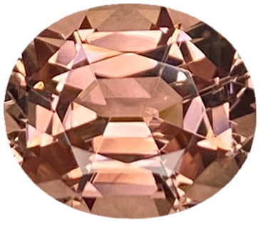 5.42ct Oval Light Pink Tourmaline