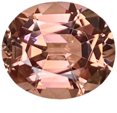 5.42ct Oval Light Pink Tourmaline