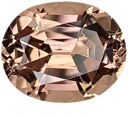 5.11ct Oval Light Pink Tourmaline
