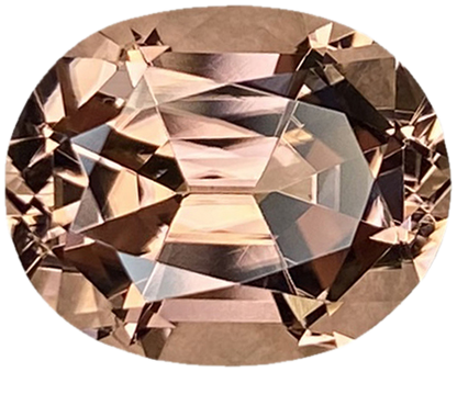5.11ct Oval Light Pink Tourmaline