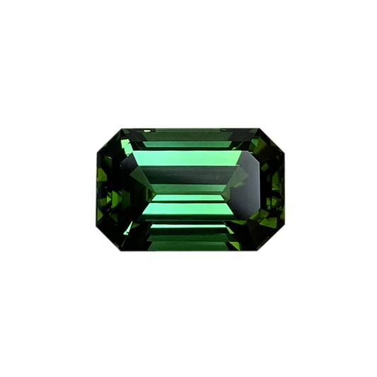 6.34ct Emerald Cut Grey Tourmaline