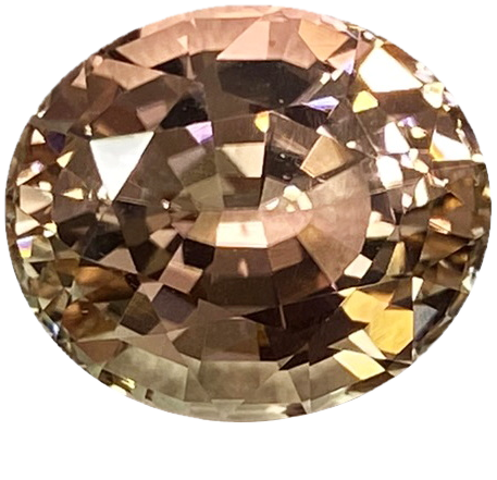 8.33ct Oval Bi-Color  Tourmaline