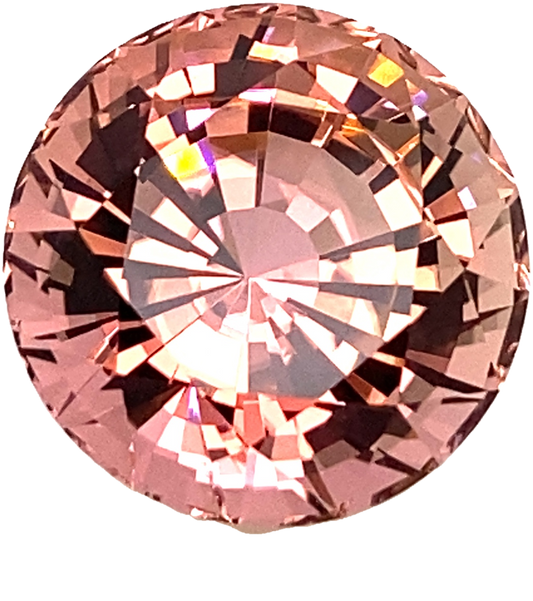 17.2mm Round Medium Pink Tourmaline