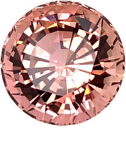 17.2mm Round Medium Pink Tourmaline